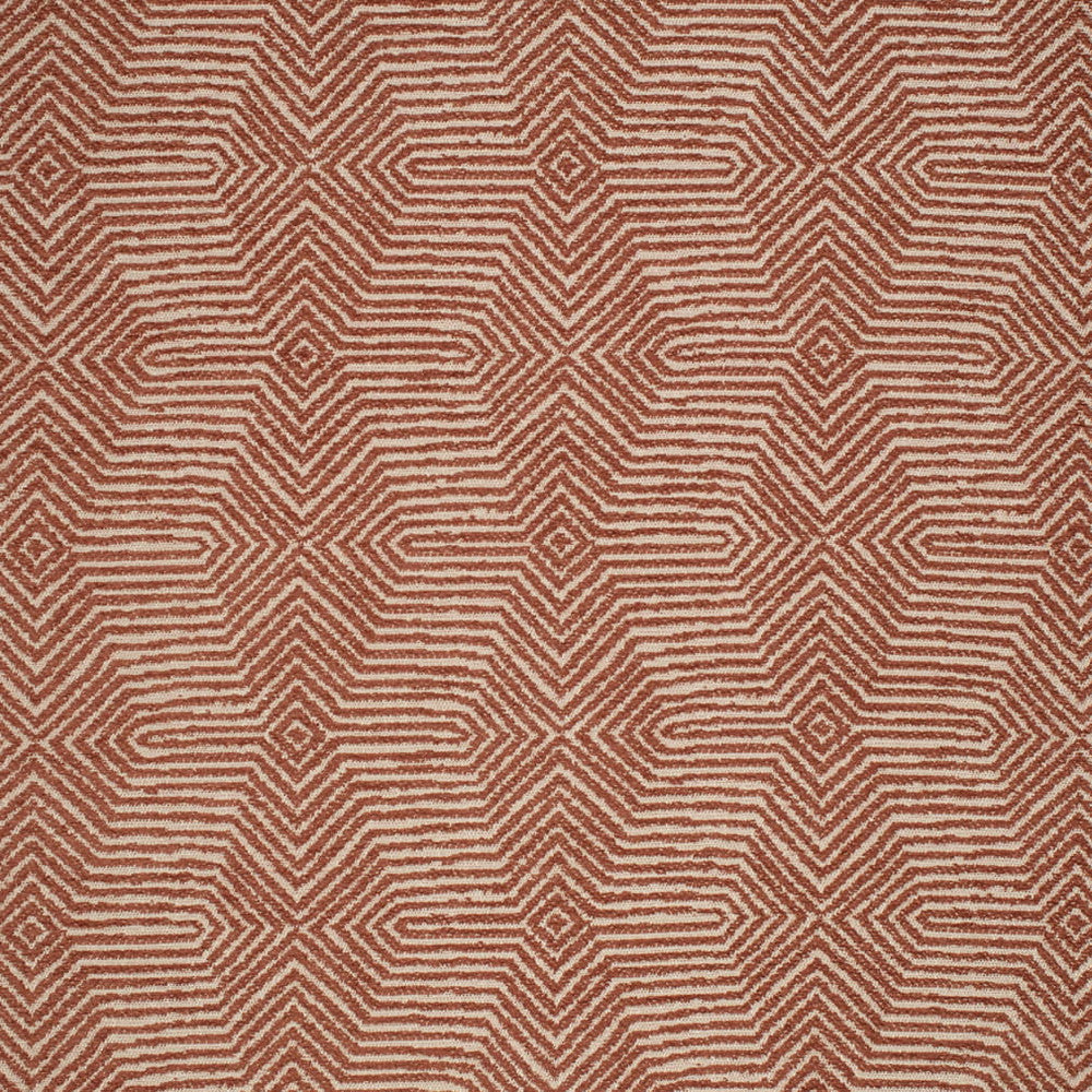 F300-242 by Charlotte Fabric Terracotta 100% Polyester Asia Exceeds 164,000 Wyzenbeek Rubs (Heavy Duty) Horizontal 14" x Vertical 10" 54 Inches - Fabric Carolina -