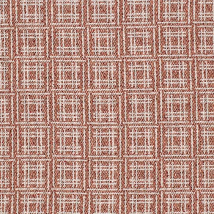 F300-247 by Charlotte Fabric Terracotta 98% Olefin, 2% Polyester USA Exceeds 102,000 Wyzenbeek Rubs (Heavy Duty) Horizontal 2.5" x Vertical 2" 54 Inches - Fabric Carolina -