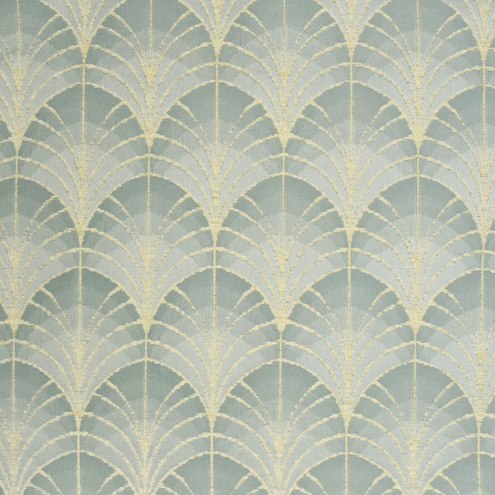 F3227 Ice by Greenhouse Designer Fabric E88: upholstery by COLOR 100% Polyester China 63,000 double rubs </p><p>Repeat: 3.75" H, 5.25" V 59" - Swanky Fabrics -