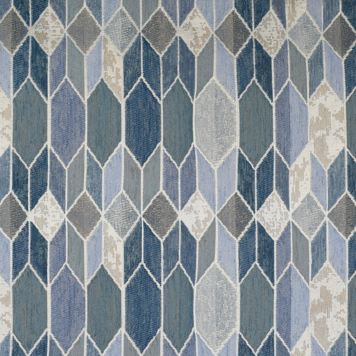 F3238 Denim by Greenhouse Designer Fabric 100% Polyester USA 84,000 </p><p>Repeat: 3.5" H, 1.5" V 54" - Swanky Fabrics -