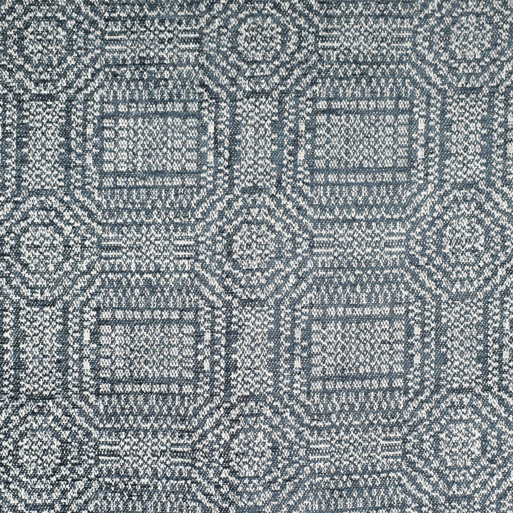 F3249 Denim by Greenhouse Designer Fabric 46% Acrylic, 24% Viscose, 18% Polyester, 12% Linen USA 15,000 double rubs </p><p>Repeat: 9.5" H, 9.5" V 54" - Swanky Fabrics -