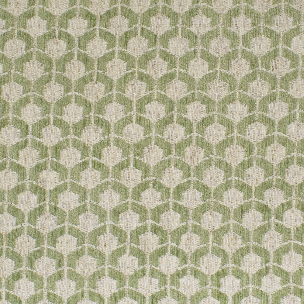 F3271 Sage by Greenhouse Designer Fabric E89: upholstery by COLOR 43% Polyester, 33% Viscose, 12% Cotton, 12% Linen USA 60,000 double rubs </p><p>Repeat: 1.125" H, 1.25" V 54" - Swanky Fabrics -