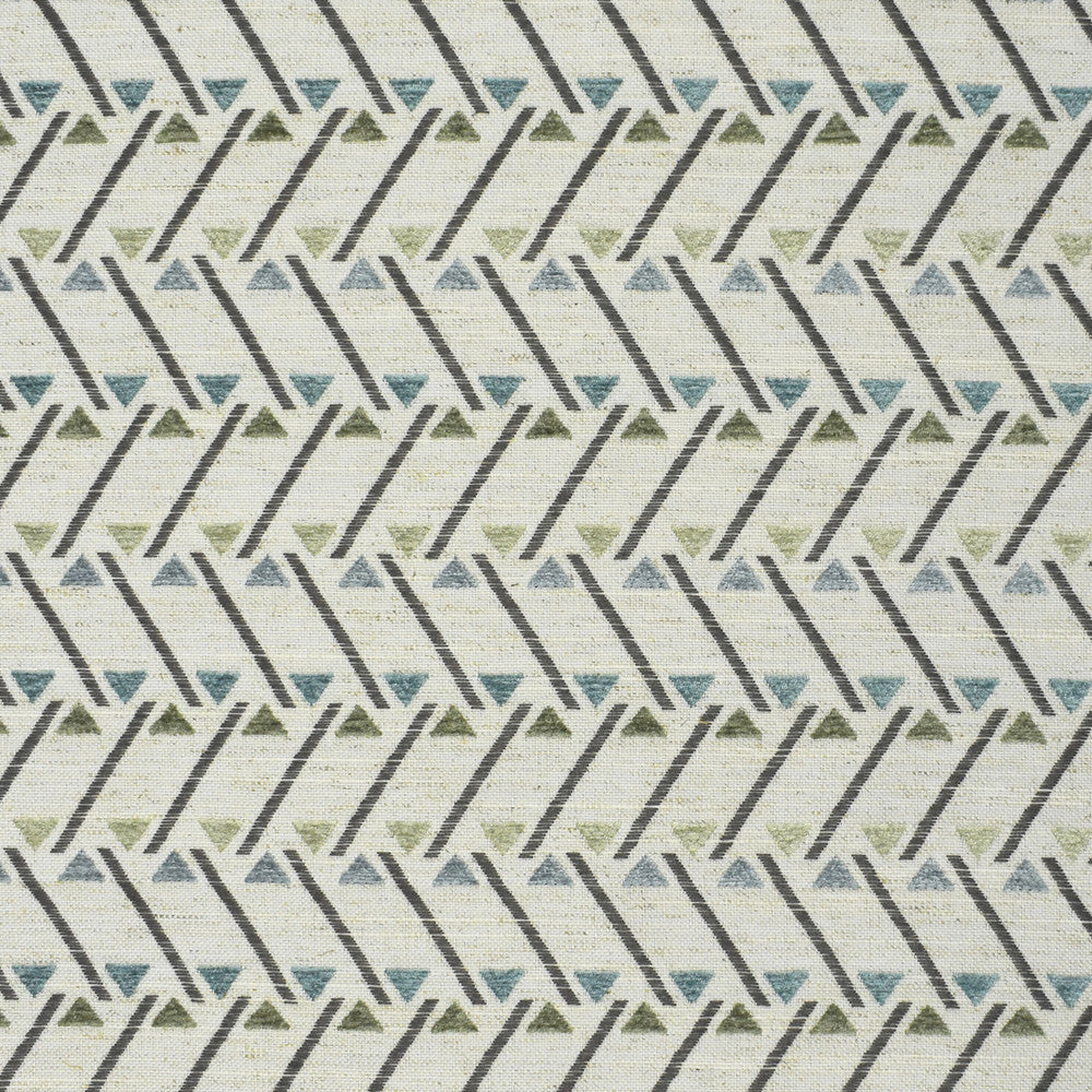 F3276 Aloe by Greenhouse Designer Fabric 97% Polyester, 3% Linen China 50,000 double rubs </p><p>Repeat: 1" H, 3" V 58" - Swanky Fabrics -