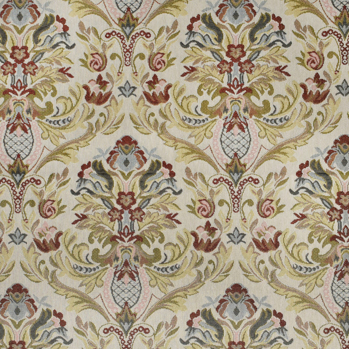 F3467 Carnation by Greenhouse Designer Fabric E92: Value Tapestry 70% Polyester, 30% Cotton Mexico 50,000 double rubs </p><p>Repeat: 19.6" H, 14.9" V 54" - Swanky Fabrics -