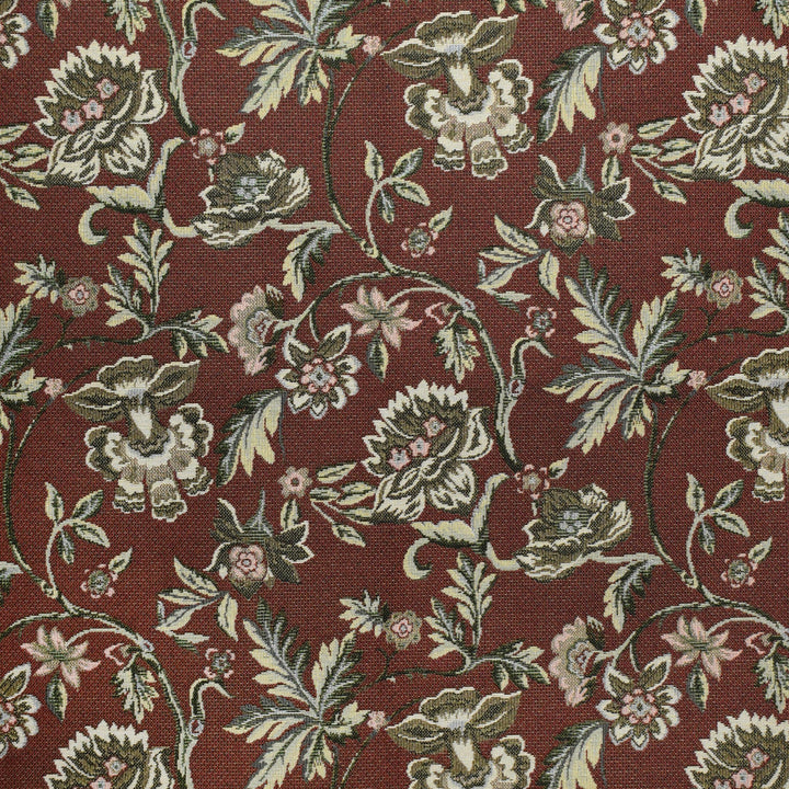 F3484 Garnet by Greenhouse Designer Fabric E92: Value Tapestry 70% Polyester, 30% Cotton Mexico 50,000 double rubs </p><p>Repeat: 19.6" H, 21.2" V 54" - Swanky Fabrics -