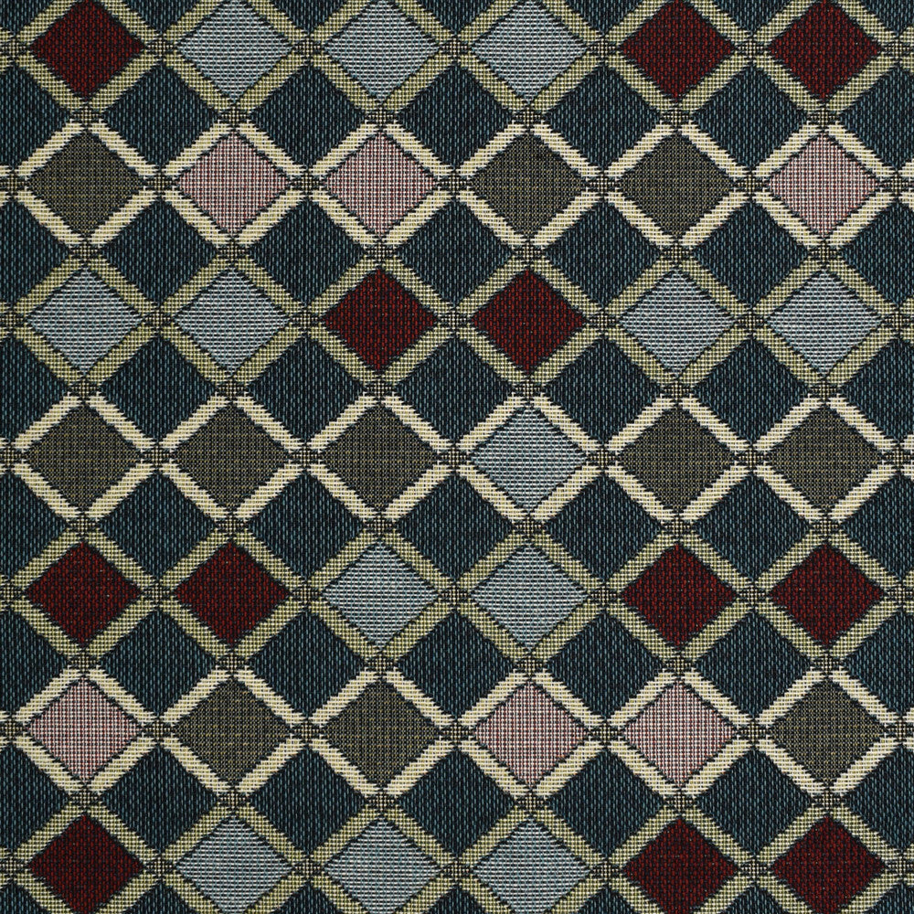 F3498 Cornflower by Greenhouse Designer Fabric 70% Polyester, 30% Cotton Mexico 50,000 double rubs </p><p>Repeat: 19.6" H, 10.2" V 54" - Swanky Fabrics -