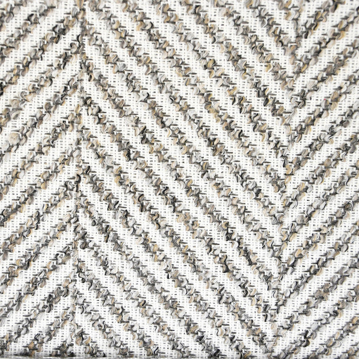 F3500 Aluminum by Greenhouse Designer Fabric 98.14% Olefin, 1.86% Polyester USA 51,000 double rubs </p><p>Repeat: .563" H, 6.875" V 55" - Swanky Fabrics -