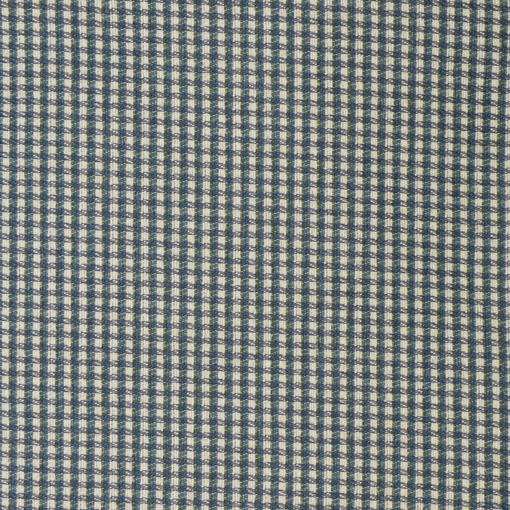 F3571 Aquatic by Greenhouse Designer Fabric E94: Performance Blue 69.08% Olefin, 30.92% Polyester (Uv) USA 51,000 double rubs </p><p>Repeat: .25" H, .625" V 56" - Swanky Fabrics -