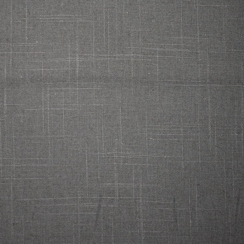 F3704 Graphite by Greenhouse Designer Fabric 55% Linen, 45% Rayon USA 50,000 double rubs </p><p>Repeat: None 56" - Swanky Fabrics -