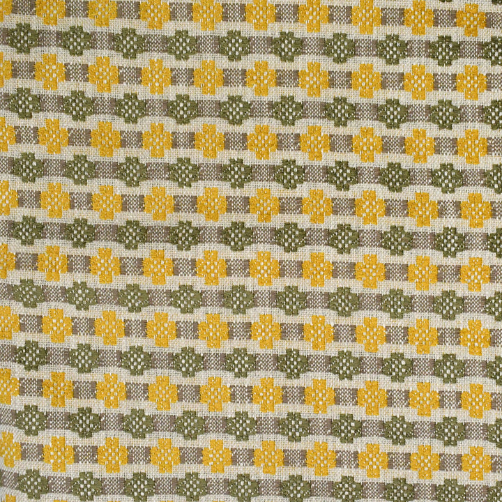 F3871 Maize by Greenhouse Designer Fabric F01: upholstery by COLOR 50% Viscose, 28% Polyester, 14% Linen, 8% Cotton USA 39,000 double rubs </p><p>Repeat: 1.5" H, 1.75" V 54" - Swanky Fabrics -