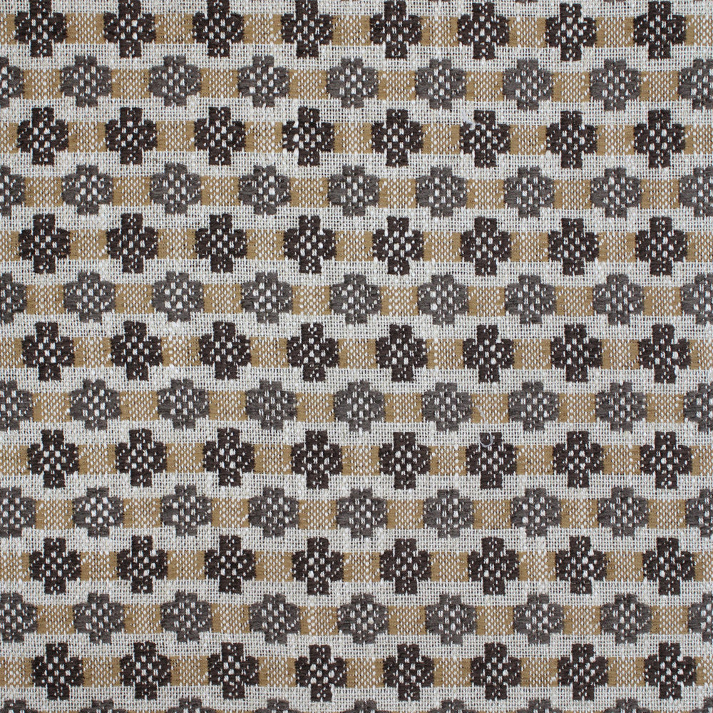 F3959 Toffee by Greenhouse Designer Fabric 50% Viscose, 28% Polyester, 14% Linen, 8% Cotton USA 39,000 </p><p>Repeat: 1.5" H, 1.75" V 54" - Swanky Fabrics -