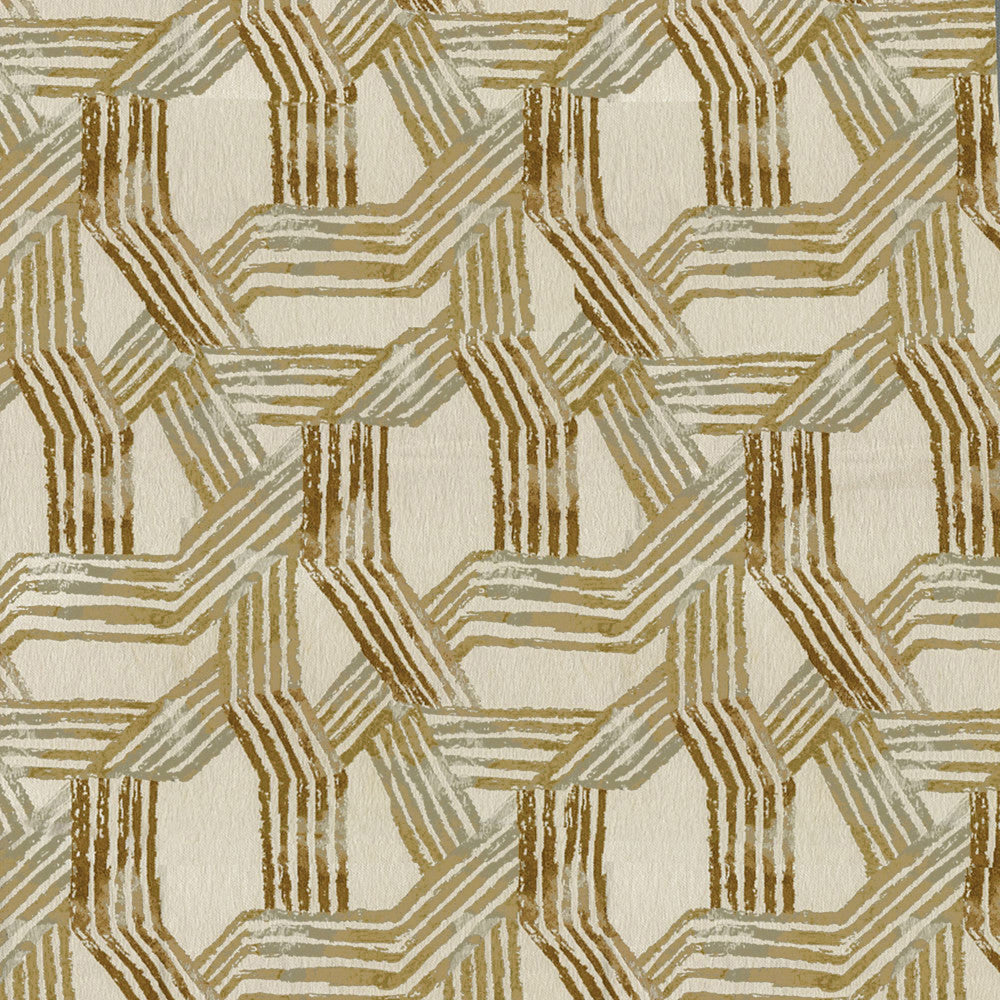 F4475 Sesame by Greenhouse Designer Fabric F14: upholstery by COLOR 100% Polyester China 20,000 double rubs </p><p>Repeat: None 57" - Swanky Fabrics -