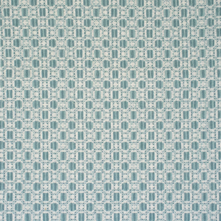 F5140 Light Blue by Greenhouse Designer Fabric 100% Polyester Mexico 40,000 </p><p>Repeat: 1.18" H, 3.93" V 54" - Swanky Fabrics -