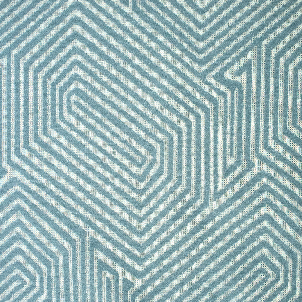 F5141 Steel Blue by Greenhouse Designer Fabric 100% Polyester Mexico 40,000 </p><p>Repeat: 1" H, 14.4" V 54" - Swanky Fabrics -