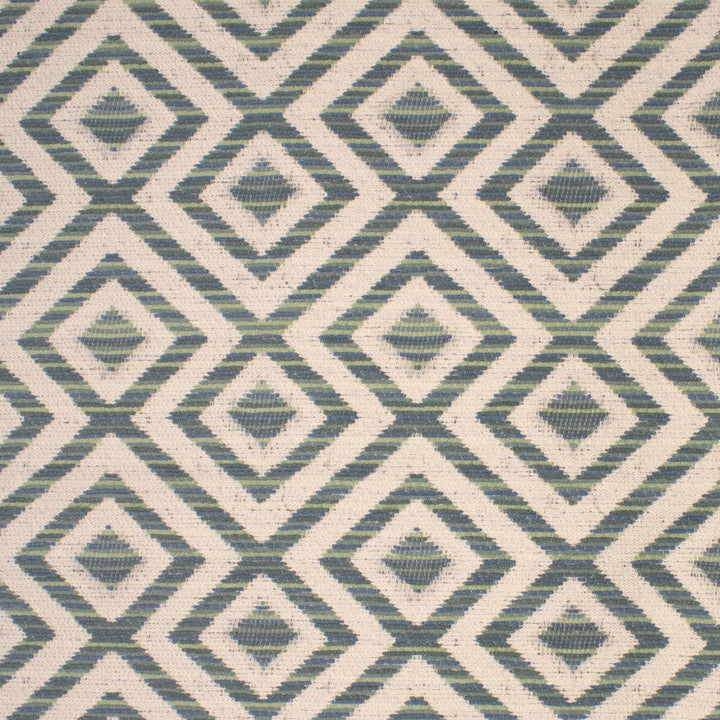 F5143 Aqua by Greenhouse Designer Fabric 100% Polyester Mexico 40,000 </p><p>Repeat: 4.7" H, 3.5" V 54" - Swanky Fabrics -