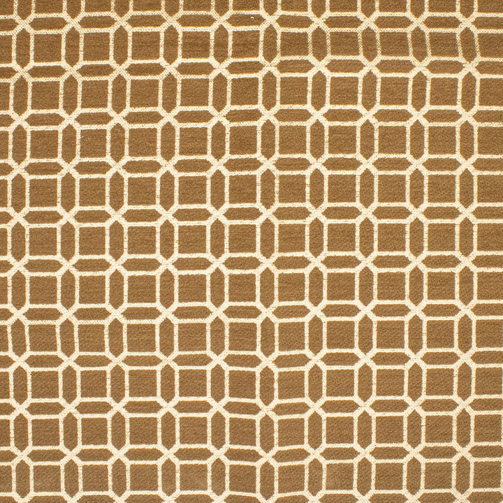F5201 Mocha by Greenhouse Designer Fabric 100% Polyester Mexico 40,000 </p><p>Repeat: 2" H, 14" V 54" - Swanky Fabrics -