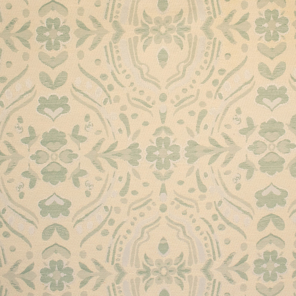 F5237 Aqua by Greenhouse Designer Fabric 70% Polyester, 30% Cotton Mexico 40,000 </p><p>Repeat: 9.4" H, 9.1" V 54" - Swanky Fabrics -