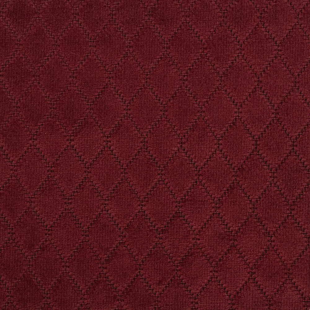 F5262 Crimson by Greenhouse Designer Fabric 90% Polyester, 10% Nylon China 60,000 </p><p>Repeat: 1" H, .5" V 54" - Swanky Fabrics -
