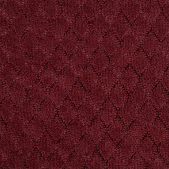 F5262 Crimson by Greenhouse Designer Fabric 90% Polyester, 10% Nylon China 60,000 </p><p>Repeat: 1" H, .5" V 54" - Swanky Fabrics -