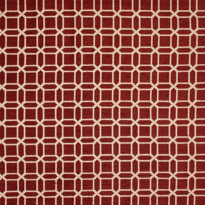 F5264 Crimson by Greenhouse Designer Fabric 100% Polyester Mexico 40,000 </p><p>Repeat: 2" H, 14" V 54" - Swanky Fabrics -