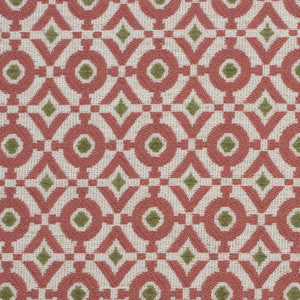 Greenhouse Fabric F5267 Coral