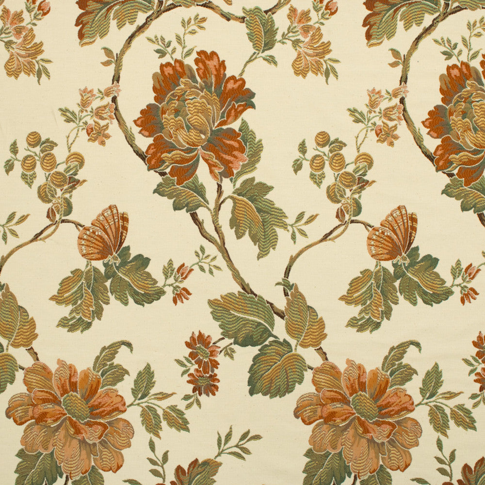 F5670 Rust by Greenhouse Designer Fabric 35% Cotton, 35% Acrylic, 30% Polyester Spain 12,000 </p><p>Repeat: 13.58" H, 24.61" V 55" - Swanky Fabrics -