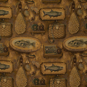 Greenhouse Fabric F5679 Gold