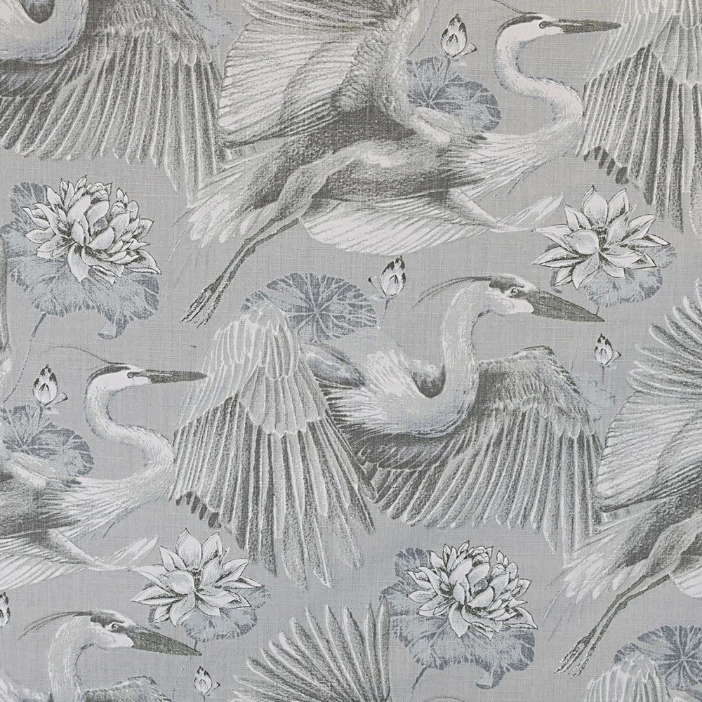 F5730 Silver by Greenhouse Designer Fabric 54% Cotton, 46% Polyester China 15,000 </p><p>Repeat: 28" H, 24" V 55" - Swanky Fabrics -