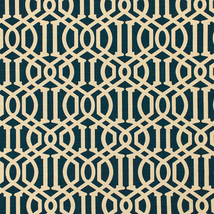 F5739 Navy by Greenhouse Designer Fabric 70% Cotton, 30% Linen China 15,000 </p><p>Repeat: 9.5" H, 8" V 55" - Swanky Fabrics -