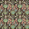 Thibaut Fabric LILIA PRINT - Chocolate