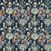 Thibaut Fabric LILIA PRINT - Ebony