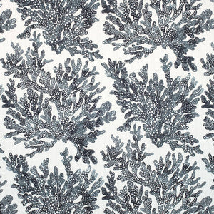 Thibaut Fabric Marine Coral Black F910123