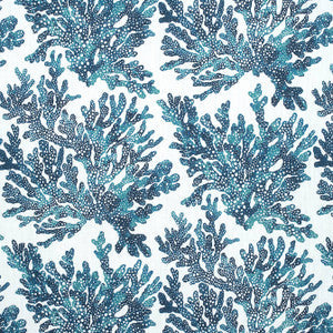 Thibaut Fabric Marine Coral Navy F910124