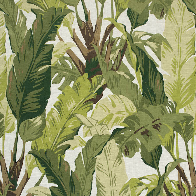 Travelers Palm Sage F910131 by Thibaut Fabric Thibaut Fabric Travelers Palm Sage F910131Fabric Tropics Fabric Book 100% Linen UNITED KINGDOM </p><p>Repeat: V: 40 54 - Fabric Carolina -