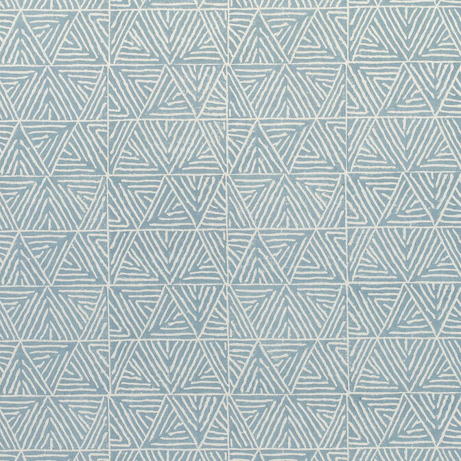 Mombasa Slate Blue F910207 by Thibaut Fabric Thibaut Fabric Mombasa Slate Blue F910207Fabric Colony Fabric Book 55% Linen, 45% Cotton INDIA </p><p>Repeat: V: 5 54 - Fabric Carolina -