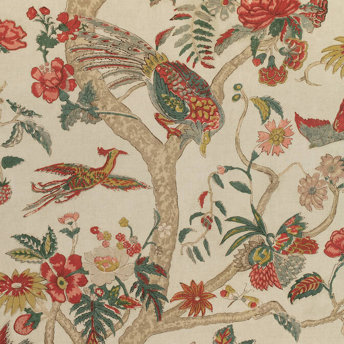 Coromandel Wheat F910228 by Thibaut Fabric Thibaut Fabric Coromandel Wheat F910228Fabric Colony Fabric Book 52% Cotton, 48% Linen ITALY </p><p>Repeat: V: 36 54 - Fabric Carolina -