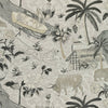 Thibaut Fabric Tiger Reserve Grey F910232
