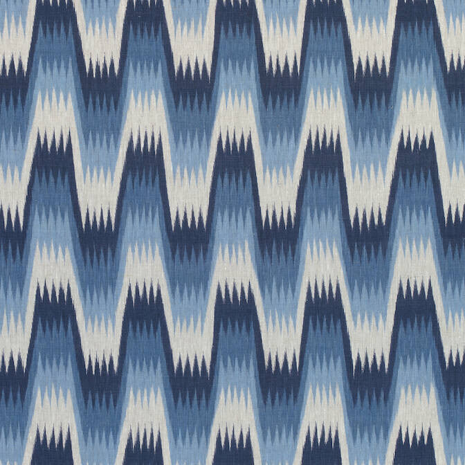 Stockholm Chevron Blue F910240 by Thibaut Fabric Thibaut Fabric Stockholm Chevron Blue F910240Fabric Colony Fabric Book 100% Linen THAILAND </p><p>Repeat: V: 8 54 - Fabric Carolina -