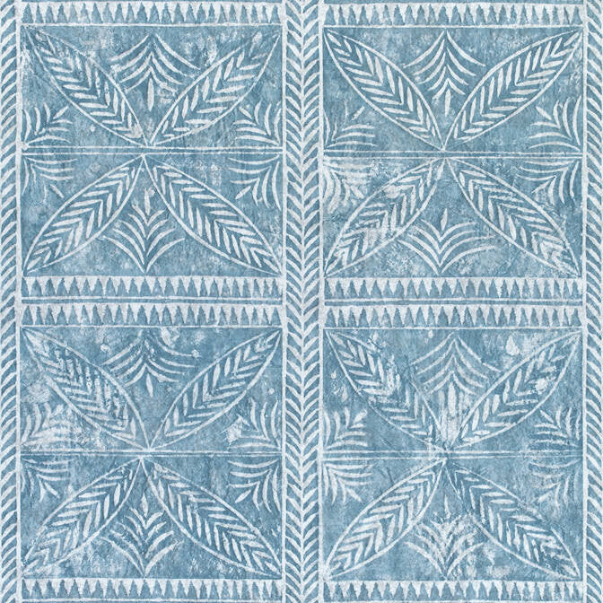 Timbuktu Slate Blue F910254 by Thibaut Fabric Thibaut Fabric Timbuktu Slate Blue F910254Fabric Colony Fabric Book 100% Cotton Duck UNITED STATES </p><p>Repeat: V: 24.5 54 - Fabric Carolina -