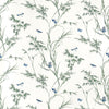 Thibaut Fabric VIRGINIA - Blue and Green
