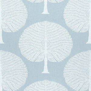 Thibaut Fabric Mulberry Tree Spa Blue F910600