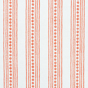 Thibaut Fabric New Haven Stripe Coral F910606