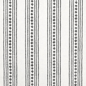 Thibaut Fabric New Haven Stripe Black F910611