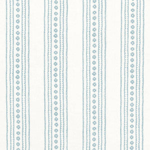 Thibaut Fabric New Haven Stripe Spa Blue F910612