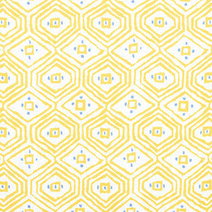 Thibaut Fabric Pass-A-Grille Yellow F910615