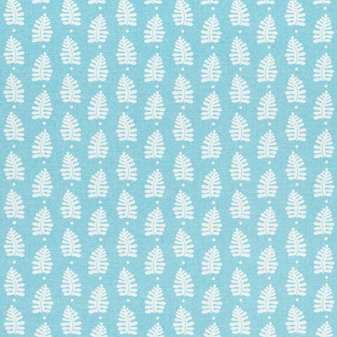 Ferndale Turquoise F910653 by Thibaut Fabric Thibaut Fabric Ferndale Turquoise F910653Fabric Ceylon Fabric 100% Cotton UNITED STATES </p><p>Repeat: V: 2 54 - Fabric Carolina -