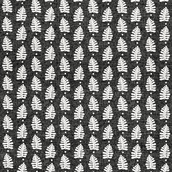 Ferndale Black F910657 by Thibaut Fabric Thibaut Fabric Ferndale Black F910657Fabric Ceylon Fabric 100% Cotton UNITED STATES </p><p>Repeat: V: 2 54 - Fabric Carolina -