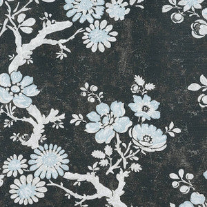 Thibaut Fabric Claudette Charcoal F910814