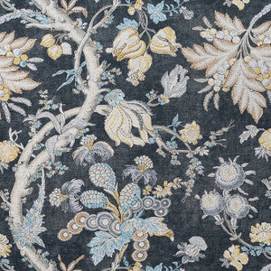Thibaut Fabric Chatelain Charcoal F910842