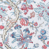Thibaut Fabric Chatelain Blue and Red F910845